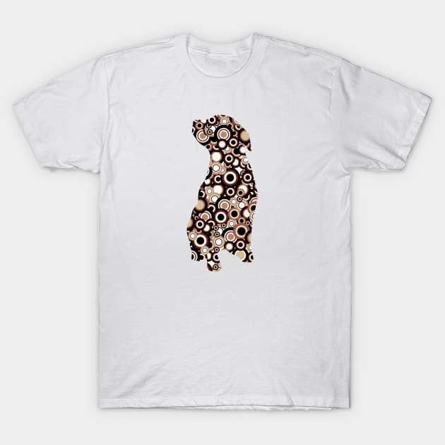 Chocolate Lab T-Shirt by Anastasiya Malakhova